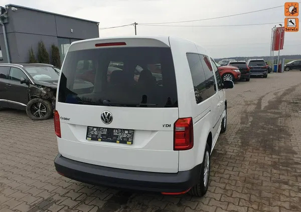 śląskie Volkswagen Caddy cena 28900 przebieg: 82400, rok produkcji 2017 z Małomice